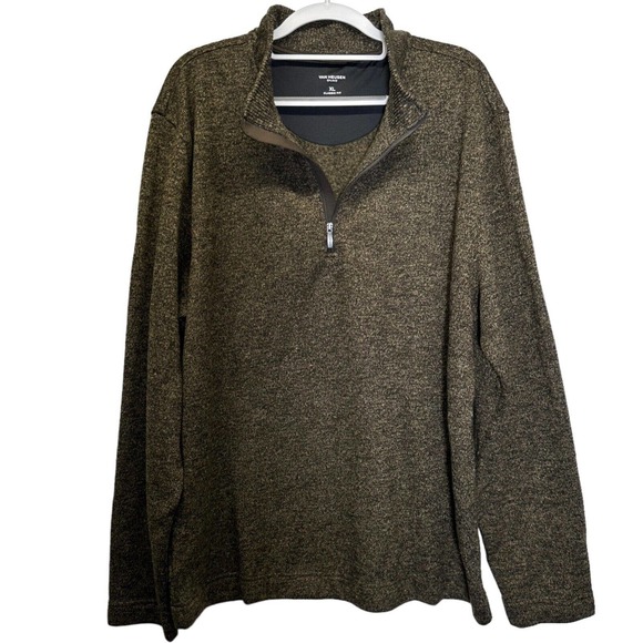 Van Heusen Sweaters Van Heusen Flex Pullover Sweater Mens Xl 3 Zip